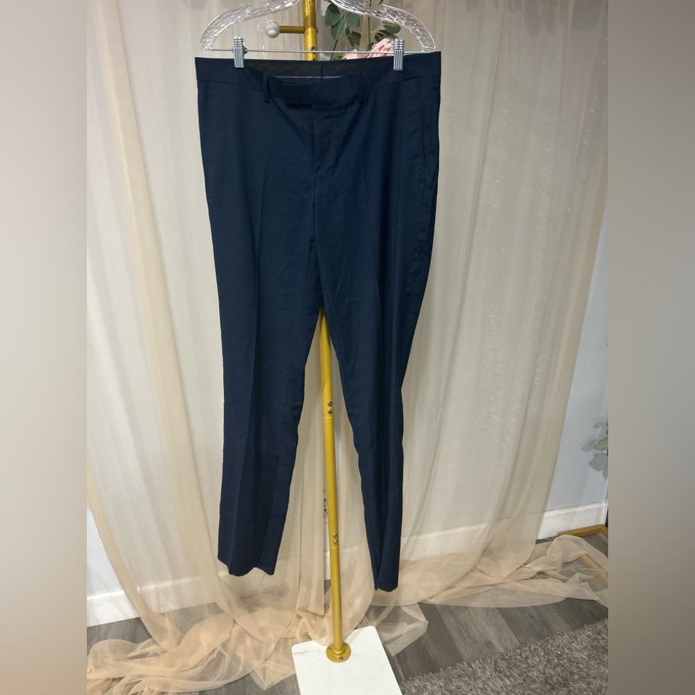 Soul of London Navy Dress Pants | Slim Fit | New